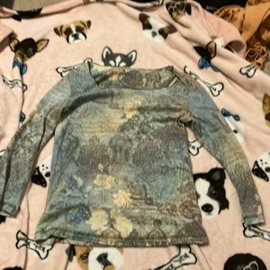 Blue and Green T-Shirt from xcit u.s.a.